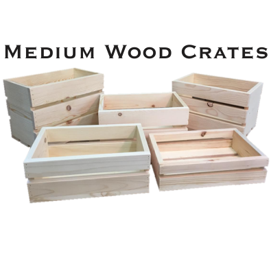 Medium Wooden Crates